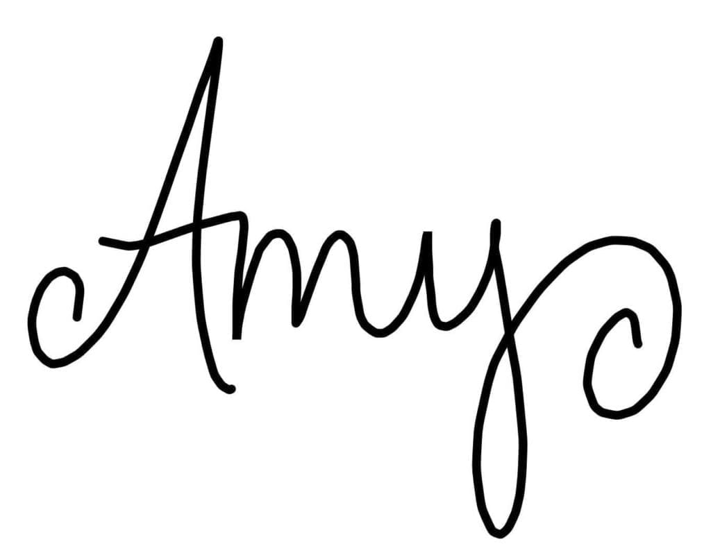 Amy's Signature