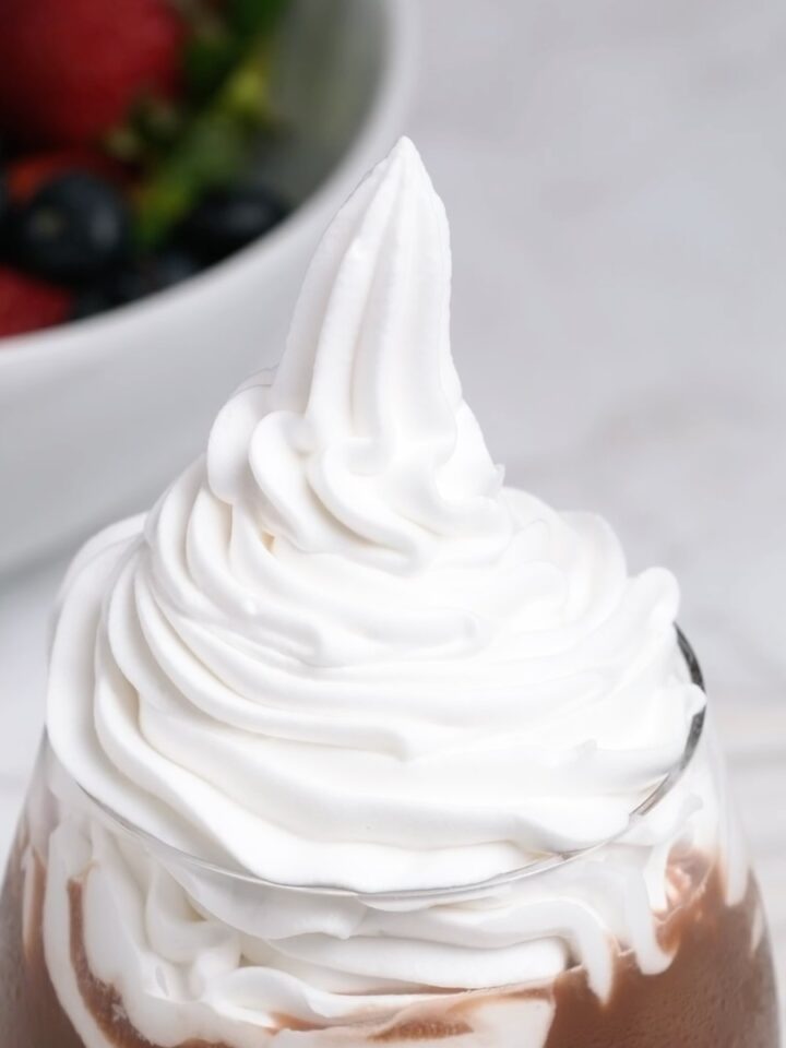 Stablized Whipped Cream