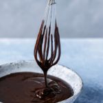 chocolate ganache filling and drizzle