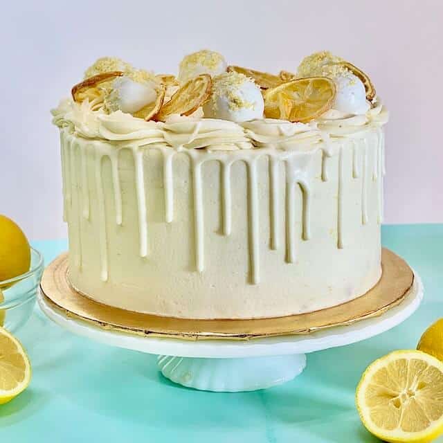 Eggless Lemon Cake - Gimme That Flavor