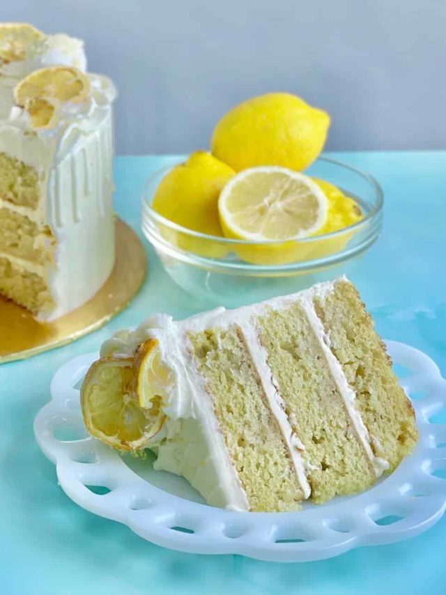 Lemon Drizzle Layer Cake: A Bakery Recipe