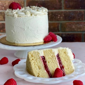 Easy Bakery Style Cake From Box Cake Mix - On Ty's Plate