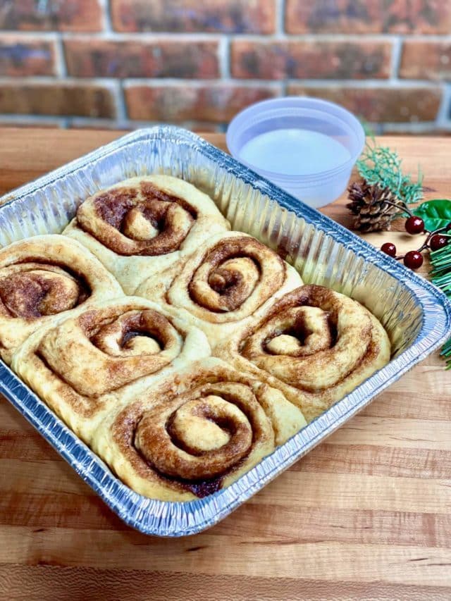 Take and Bake Cinnamon Rolls: A Bakery Recipe