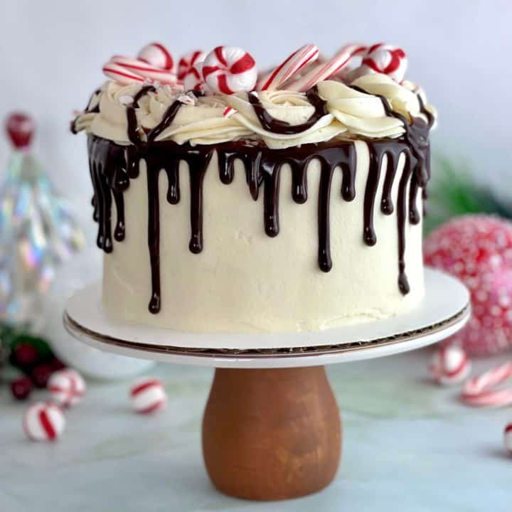 Moist Peppermint Fudge Cake: a Bakery Recipe - Amycakes Bakes