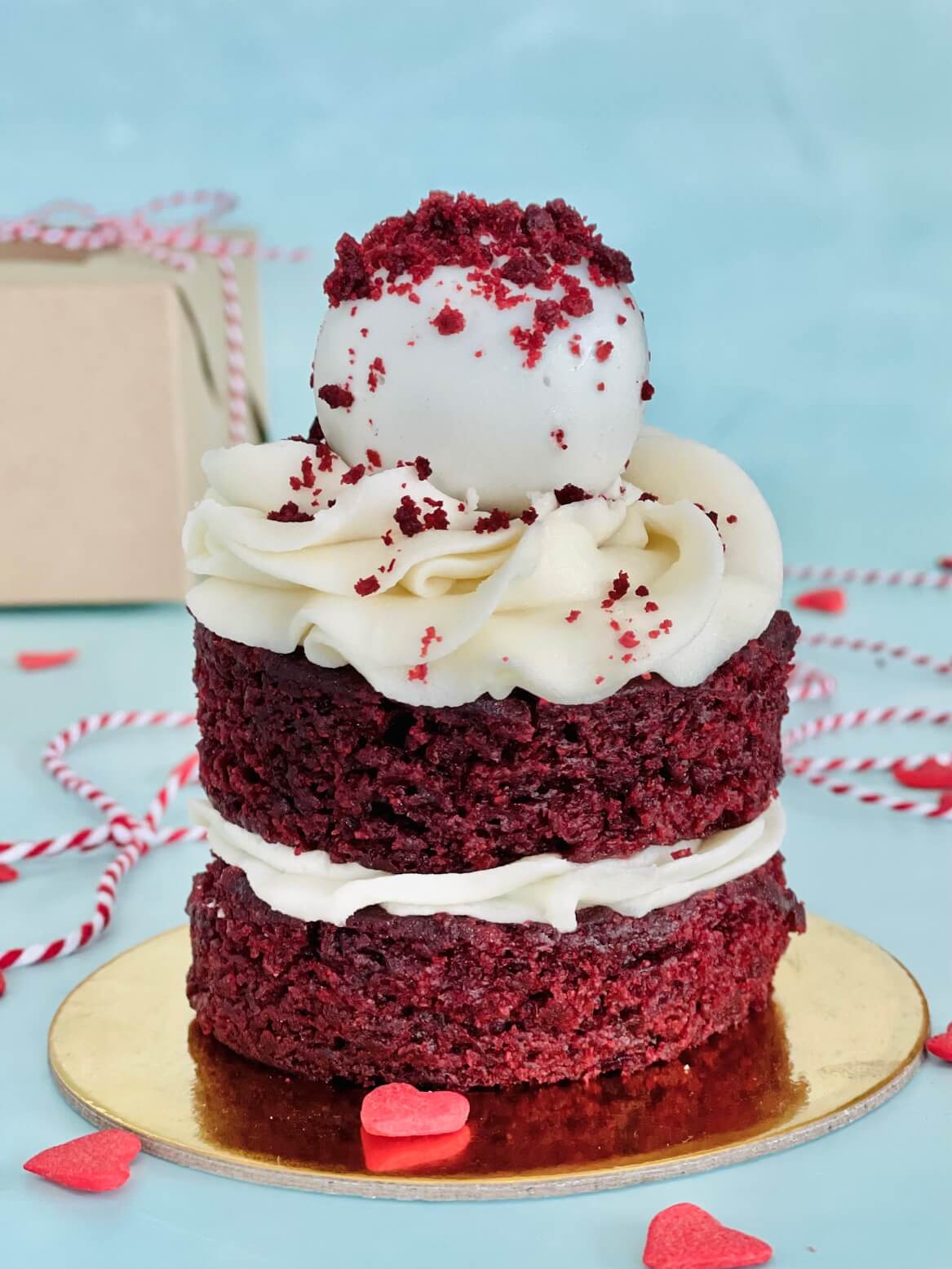 Red Velvet Cake Minis - Sprinkle Bakes