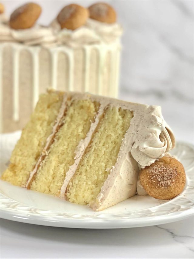 Snickerdoodle Cookie Cake