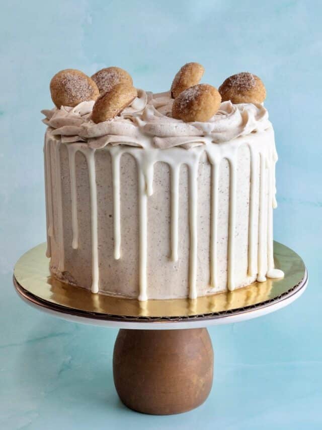 Snickerdoodle Cake {With Cinnamon Buttercream} - Simply Stacie