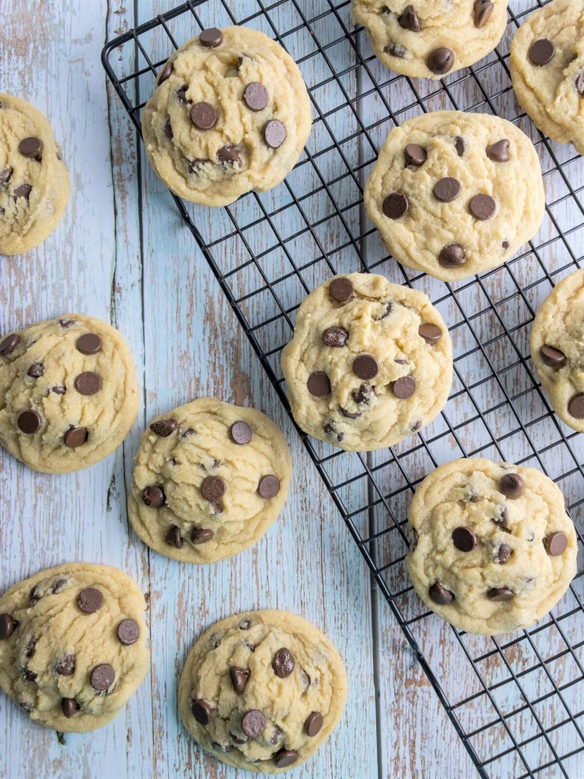 Bakery Style Chewy Chocolate Chip Cookies - Best Recipe!