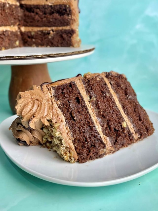 Grandma's Chocolate Cinnamon Cake Amycakes Bakes