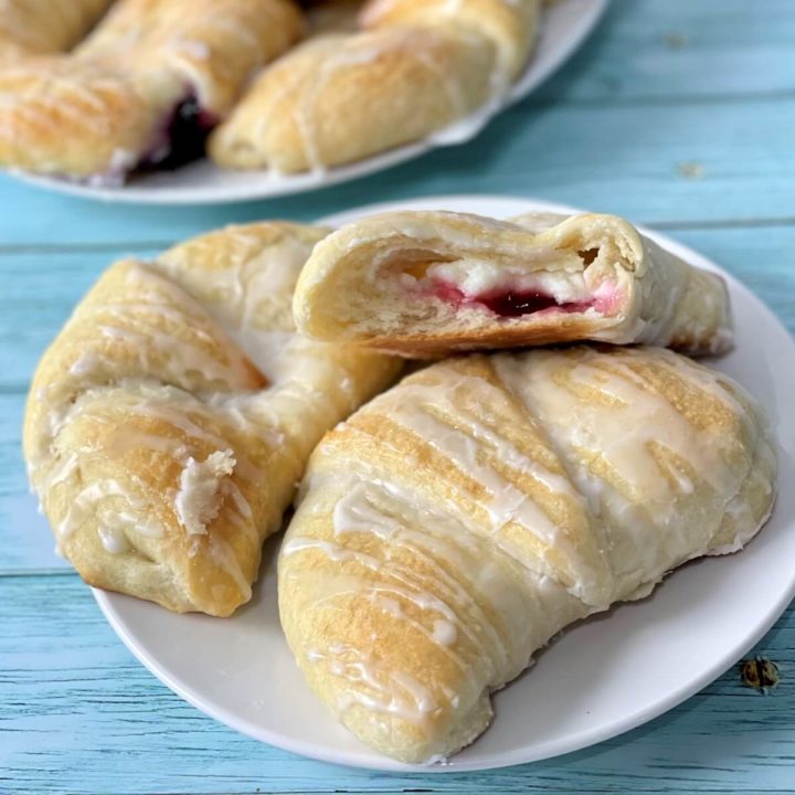 Homemade Cream Cheese Danish (from scratch) Amycakes Bakes