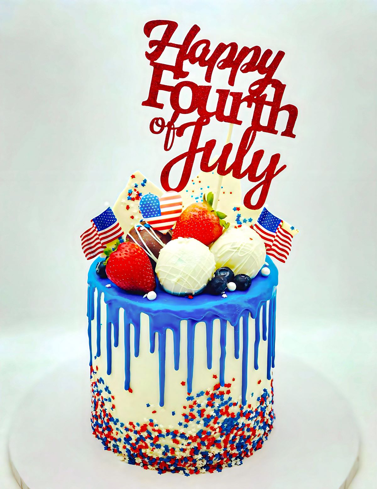 Free 4th of Cake Topper Designs: DIY Guide - Amycakes