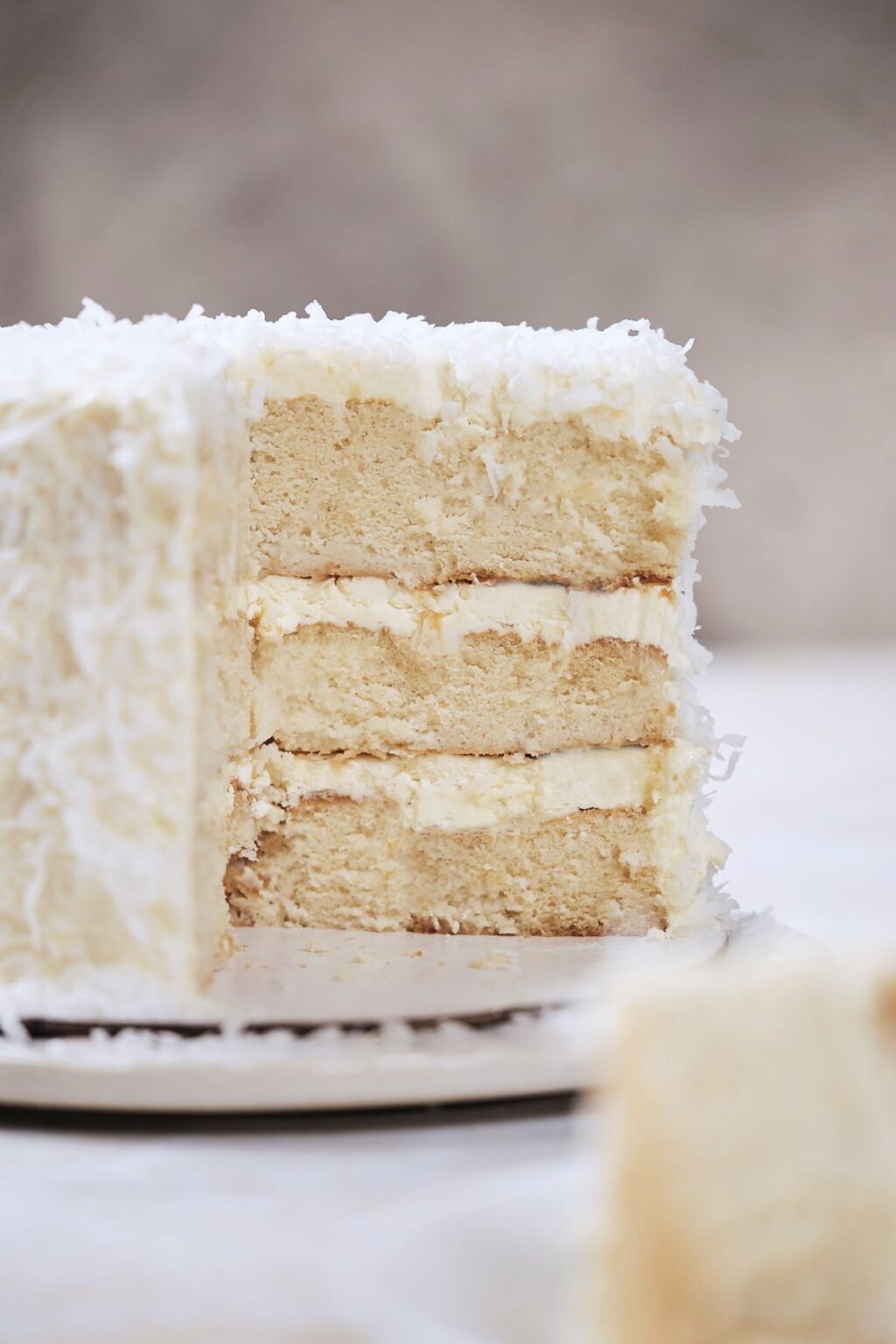 Extra Moist Sour Cream Coconut Cake Amycakes Bakes 0836